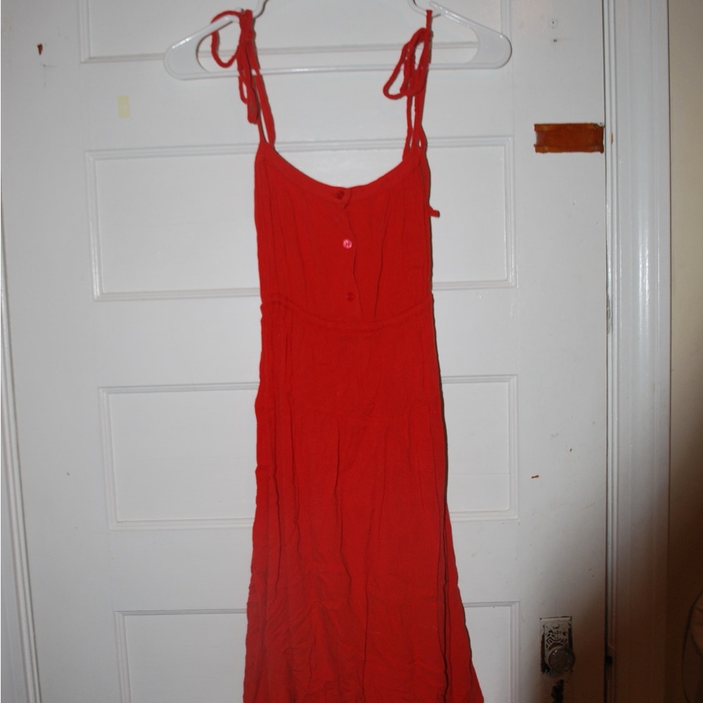 Bold Scarlet ASOS Summer Dress